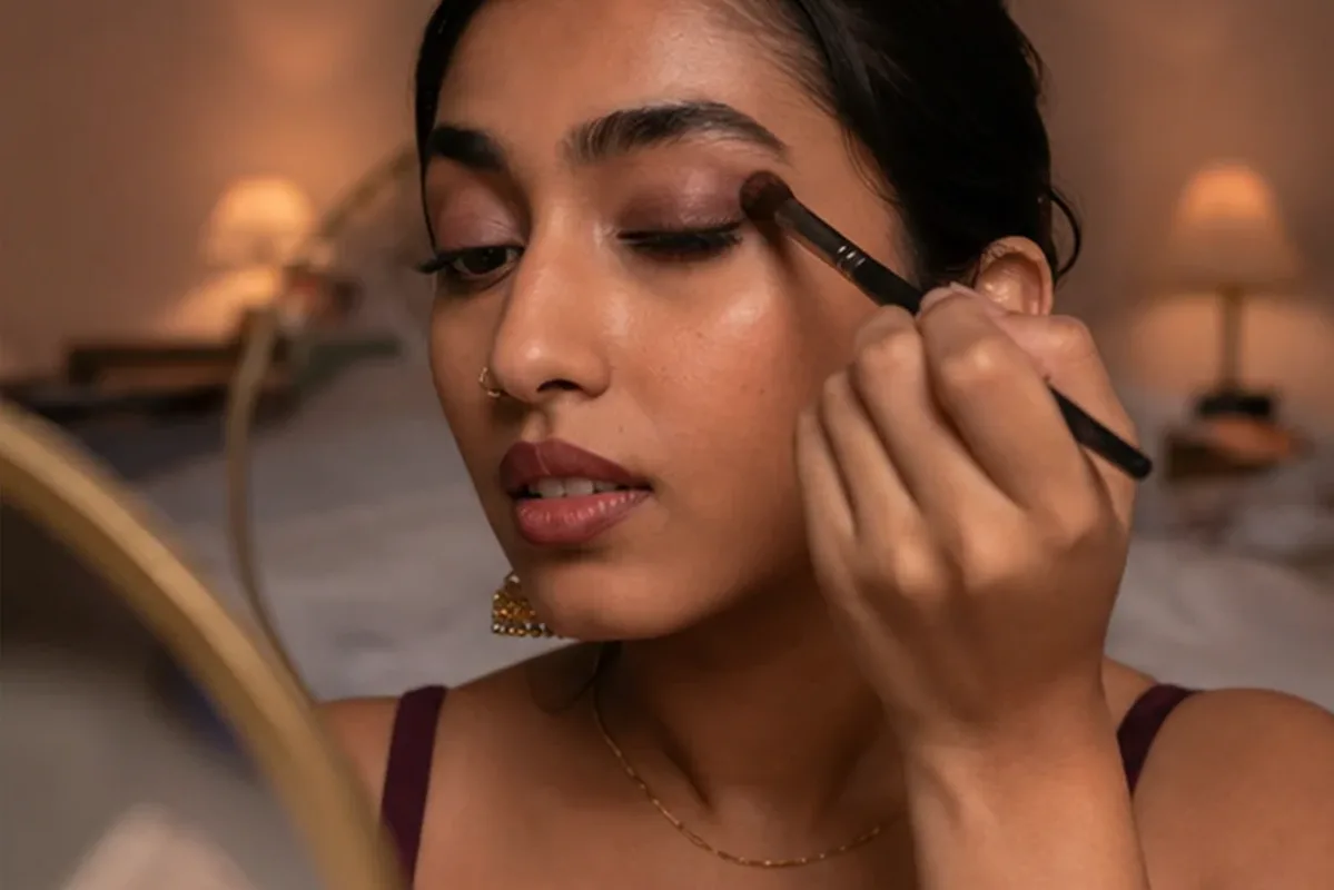 Redaktionelle Detailaufnahme zur Orientierung bei Skin Tint für reife Haut