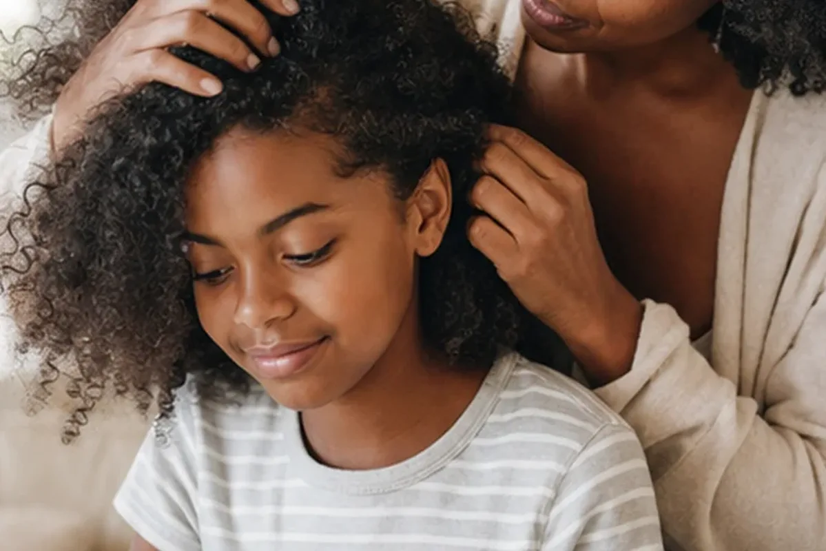 Redaktionelle Detailaufnahme zur Orientierung bei Conditioner für empfindliche Kopfhaut