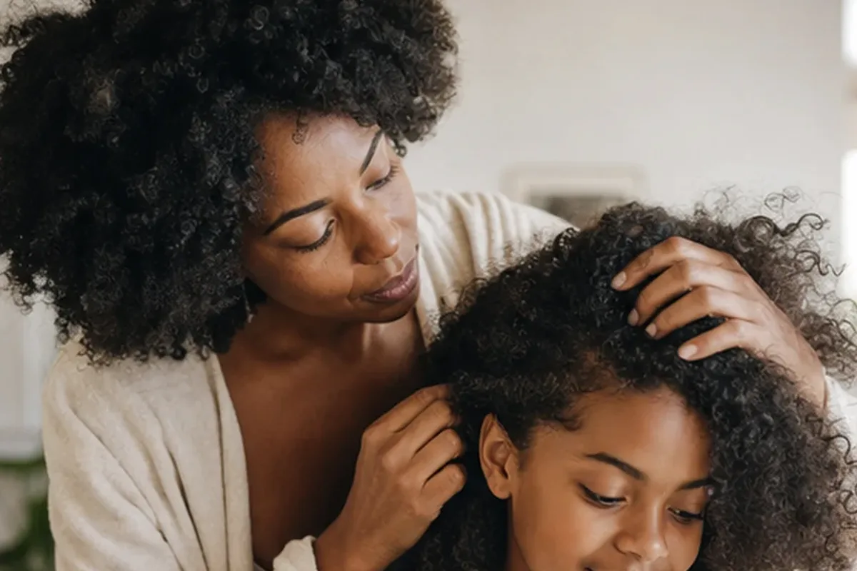 Redaktioneller Beauty-Moment zur Ausgangslage bei Mildes Shampoo für strapaziertes Haar