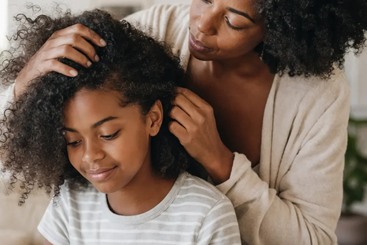 Redaktioneller Beauty-Moment zur Ausgangslage bei Haaröl bei Frizz