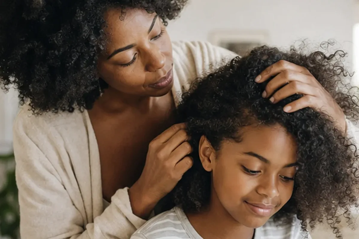 Redaktioneller Beauty-Moment zur Ausgangslage bei Conditioner bei Frizz