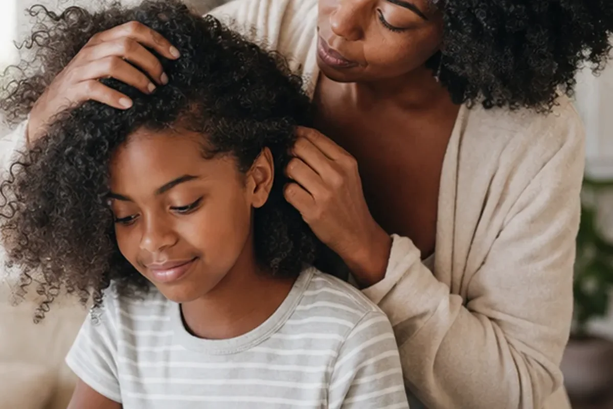 Authentische Beauty-Routine passend zum Thema Silbershampoo für trockenes Haar