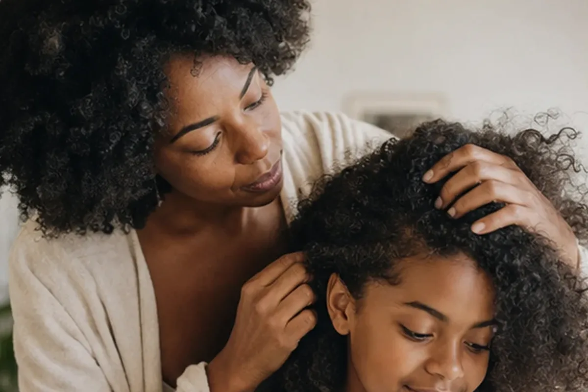 Authentische Beauty-Routine passend zum Thema Lockengel für lockiges Haar