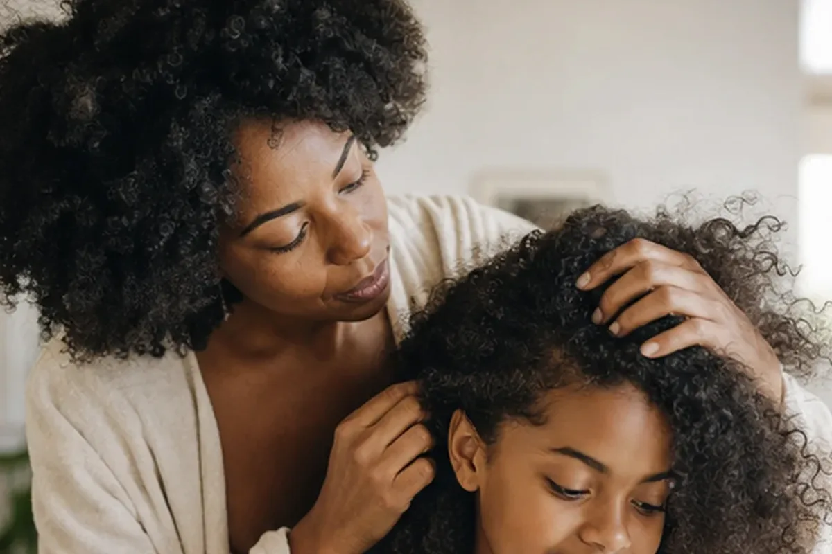 Redaktioneller Beauty-Moment zur Ausgangslage bei Tiefenreinigungsshampoo für strapaziertes Haar