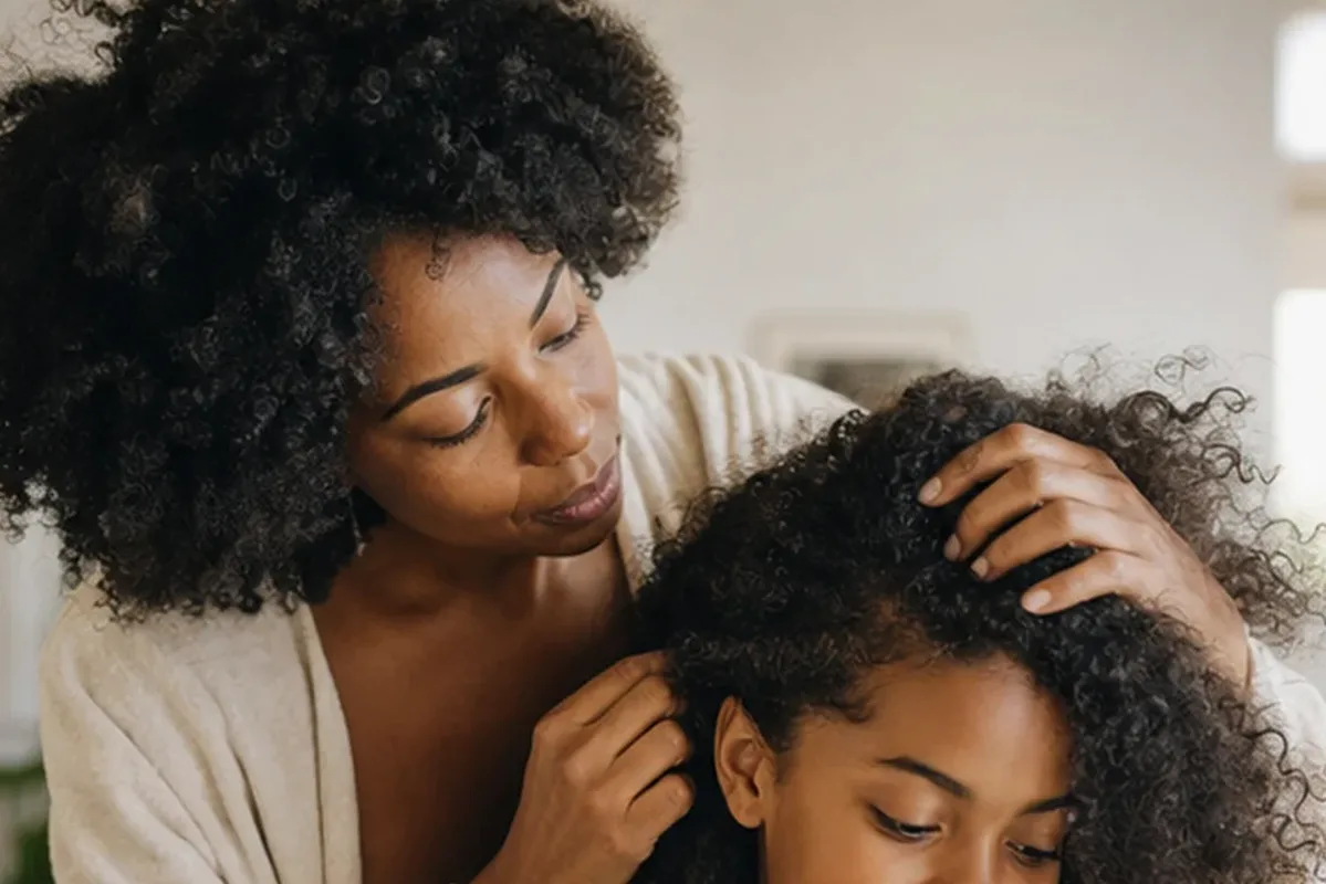 Authentische Beauty-Routine passend zum Thema Conditioner für empfindliche Kopfhaut