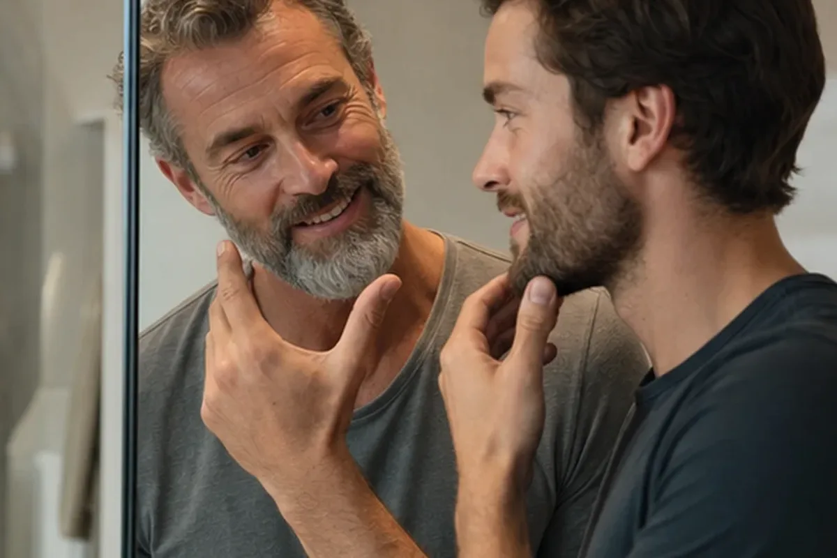Authentische Beauty-Routine passend zum Thema Männer-Gesichtsreiniger für fettige Haut