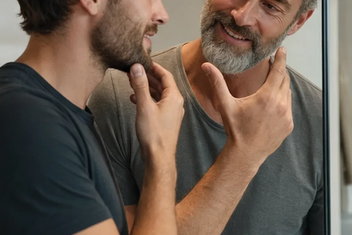Authentische Beauty-Routine passend zum Thema Bartöl für Pflege-Einsteiger