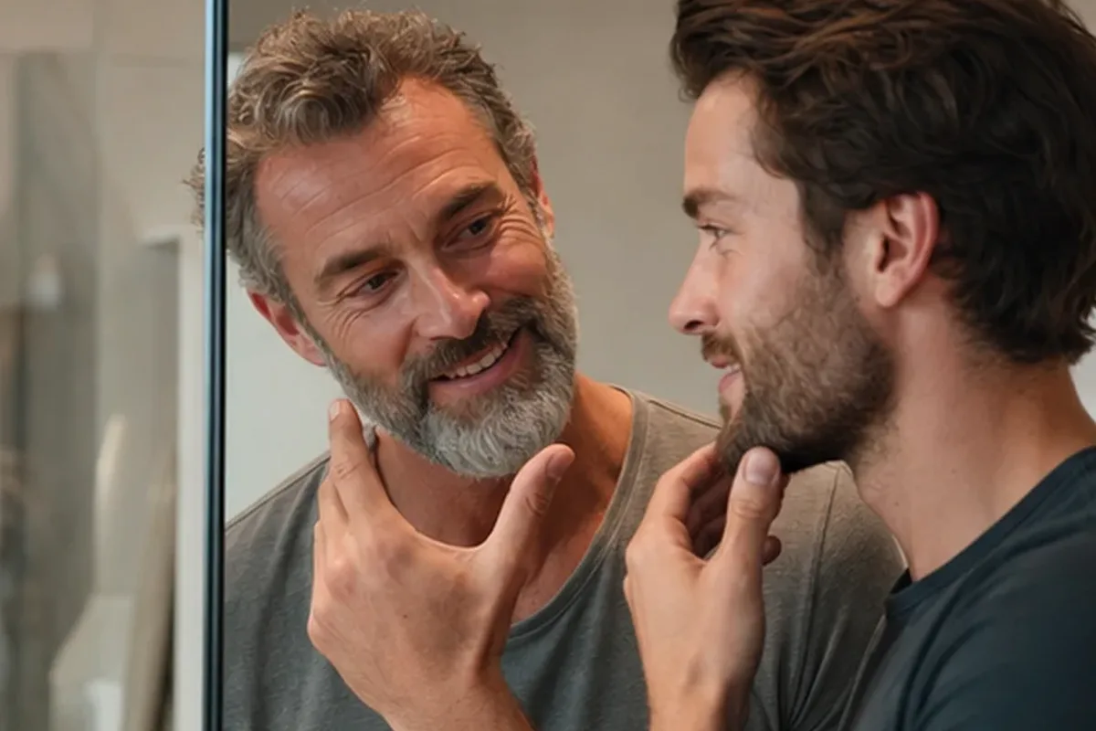 Redaktioneller Beauty-Moment zur Ausgangslage bei Männer-Sonnenschutz für fettige Haut