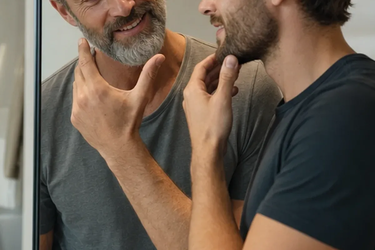 Redaktioneller Beauty-Moment zur Ausgangslage bei Männer-Deodorant für fettige Haut