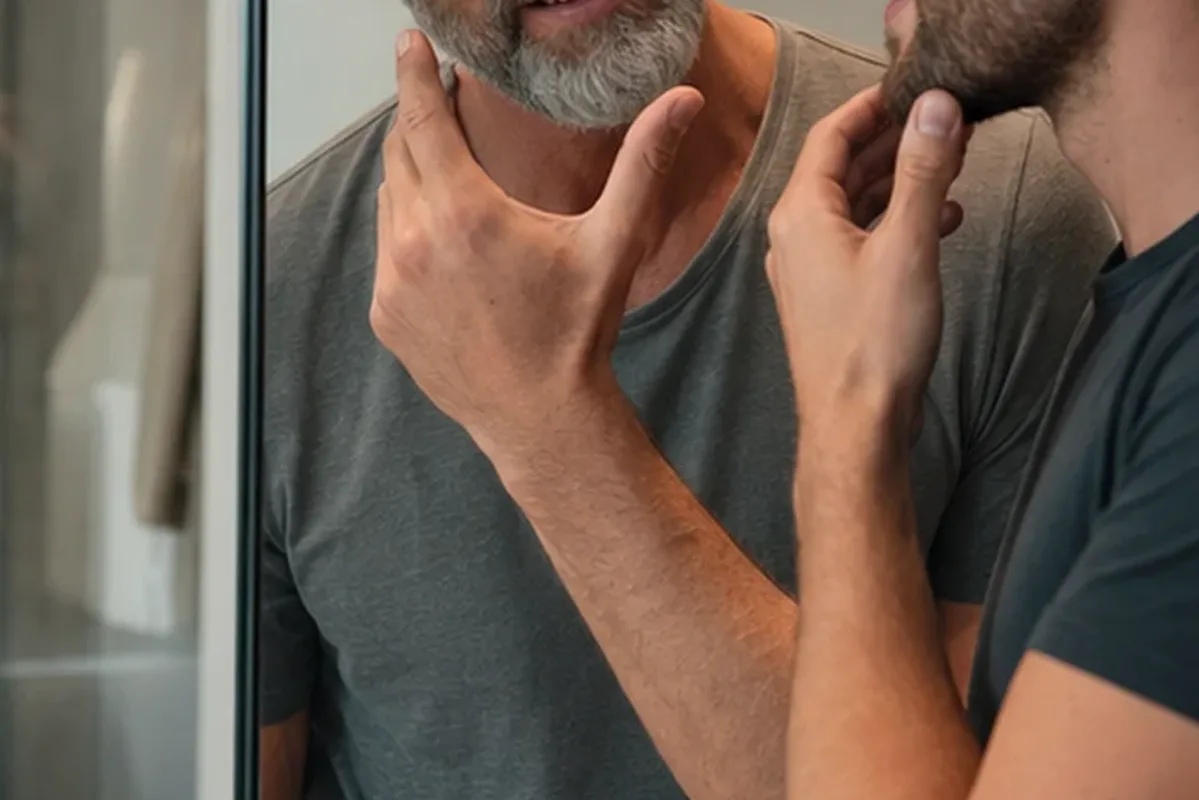 Authentische Beauty-Routine passend zum Thema After Shave bei wenig Zeit