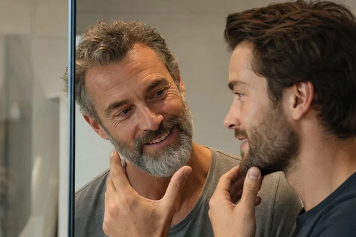Authentische Beauty-Routine passend zum Thema Männer-Sonnenschutz für trockene Haut