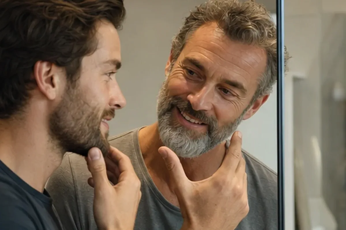 Authentische Beauty-Routine passend zum Thema Bartöl für einen dichten Bart