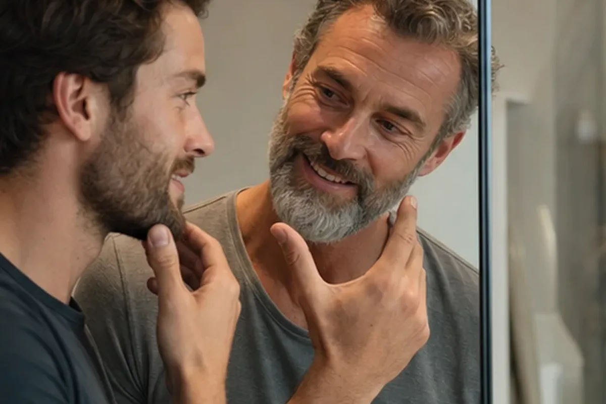 Hochwertige Beauty-Inszenierung zu Auswahlkriterien für After Shave für einen lückenhaften Bart