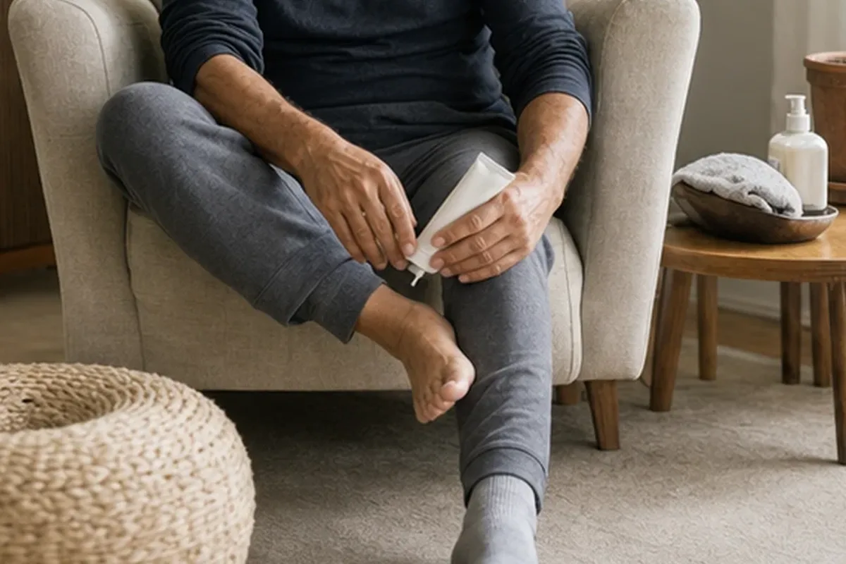 Authentische Beauty-Routine passend zum Thema Handpflege