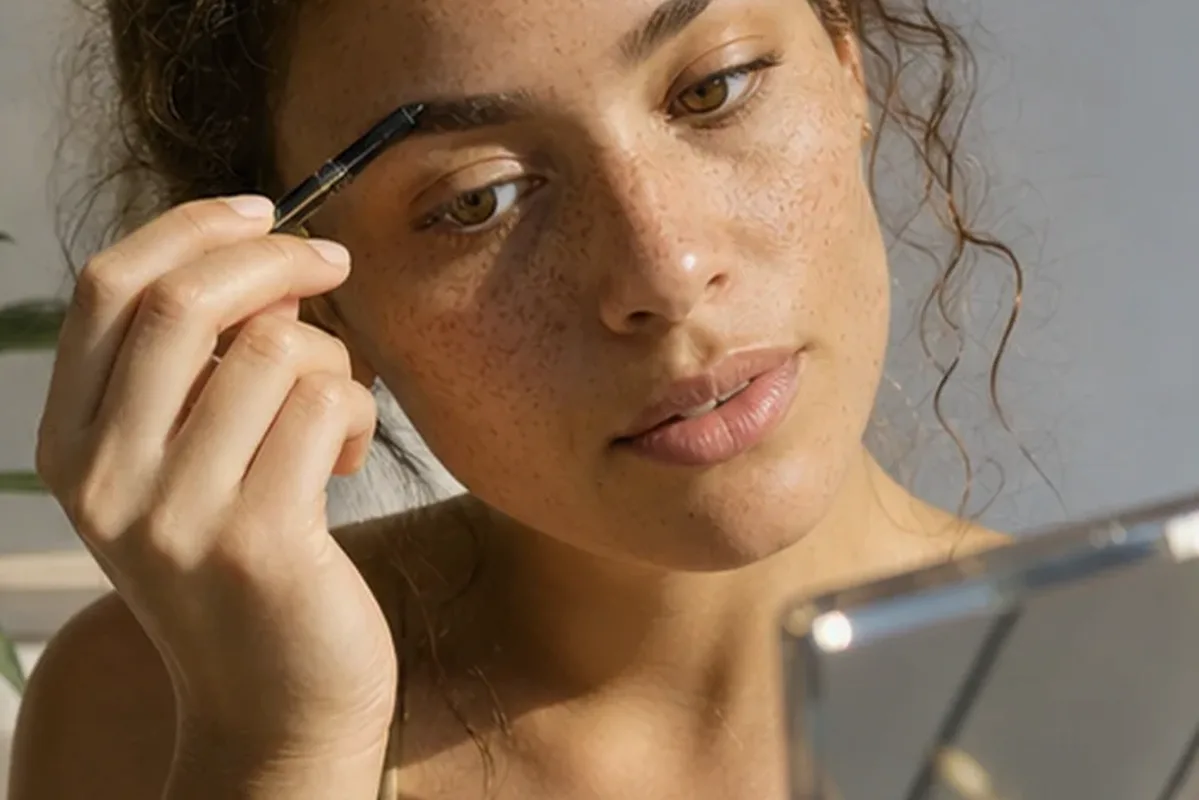 Authentischer Wohlfühlmoment passend zum Beauty-Thema Rouge bei Rötungen
