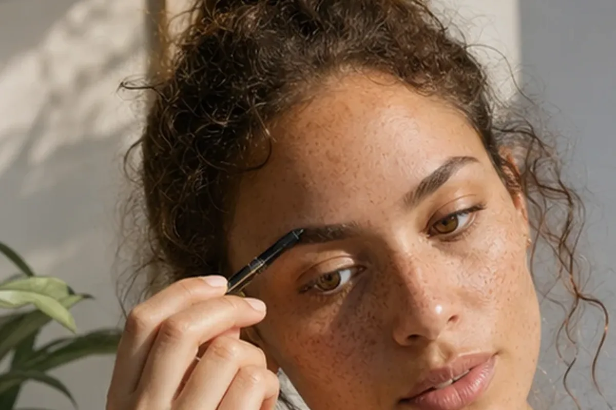 Authentische Beauty-Routine passend zum Thema Bronzer für trockene Haut