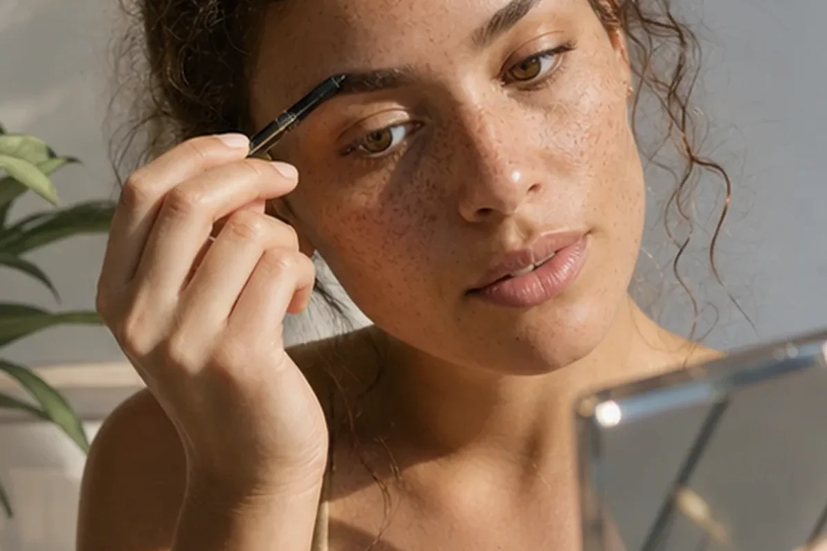 Redaktioneller Beauty-Moment zur Ausgangslage bei Make-up-Pinsel für empfindliche Haut