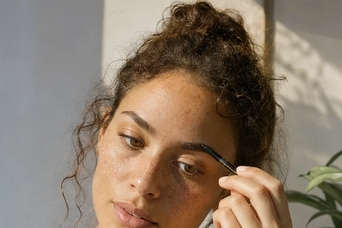 Authentische Beauty-Routine passend zum Thema Mascara für reife Haut