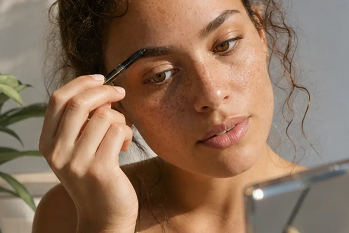 Authentische Beauty-Routine passend zum Thema Bronzer für empfindliche Haut