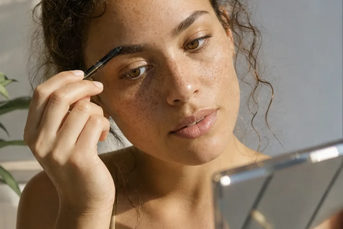 Redaktioneller Beauty-Moment zur Ausgangslage bei Primer für einen natürlichen Look