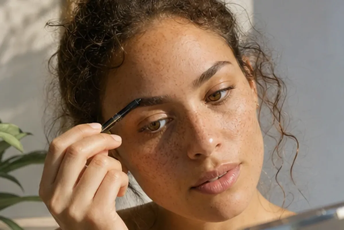 Authentische Beauty-Routine passend zum Thema Bronzer für ölige Haut