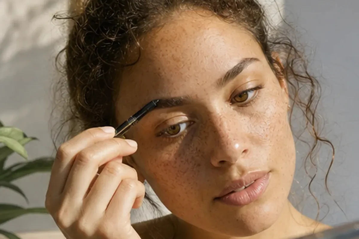 Emotionaler und authentischer Anwendungsmoment rund um Lip Tint für reife Haut