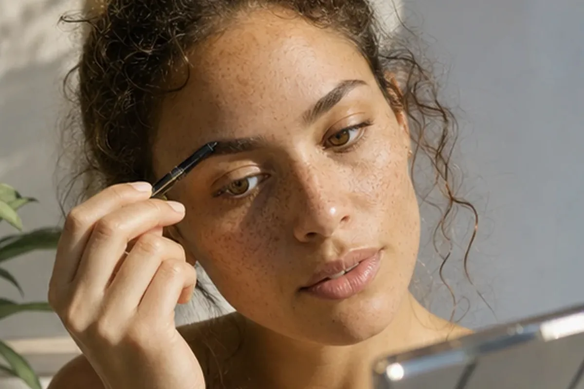 Authentische Beauty-Routine passend zum Thema Make-up