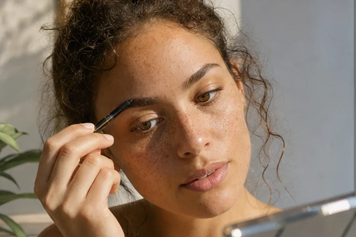 Redaktionelle Detailaufnahme zur Orientierung bei Mascara für empfindliche Haut