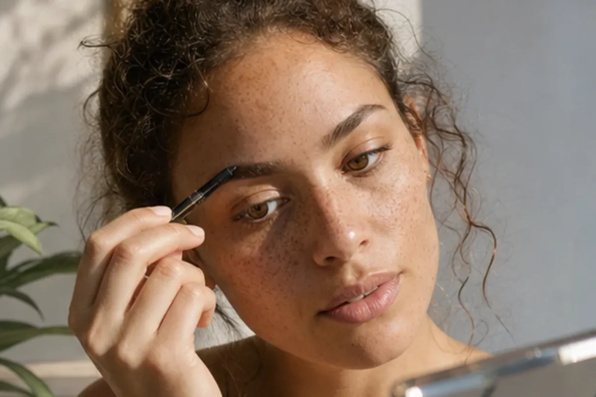 Redaktioneller Beauty-Moment zur Ausgangslage bei Primer für einen natürlichen Look
