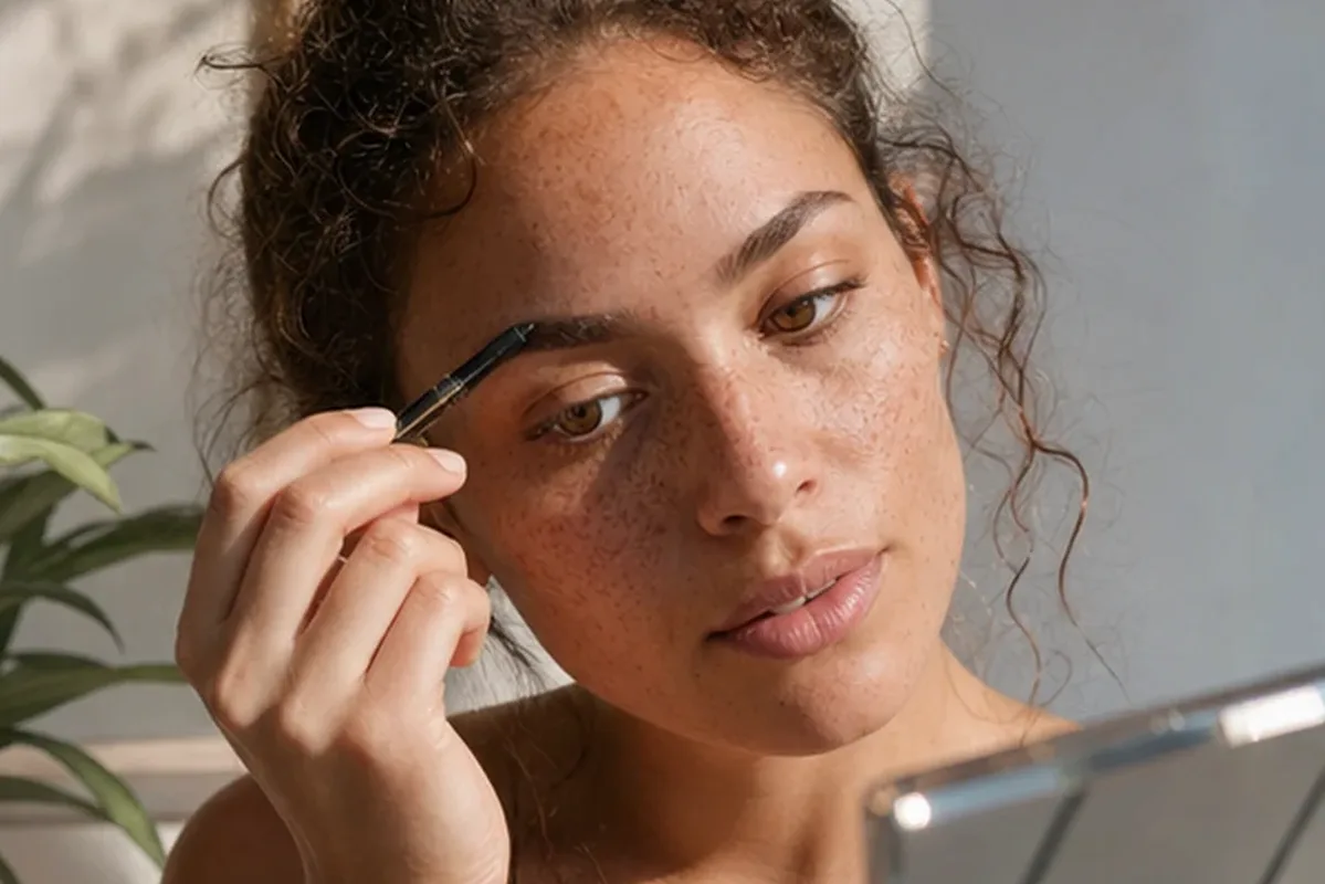 Authentische Beauty-Routine passend zum Thema Rouge für trockene Haut
