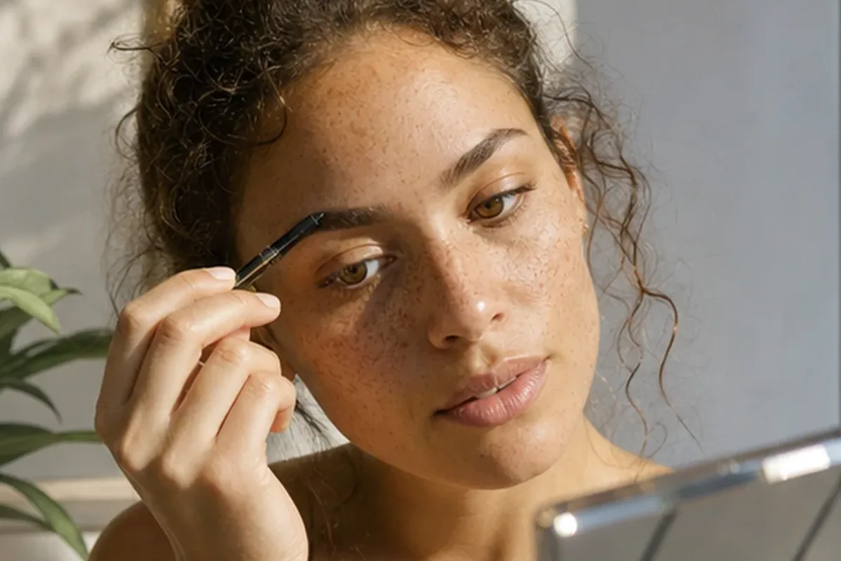 Authentische Beauty-Routine passend zum Thema Lippenstift für trockene Haut