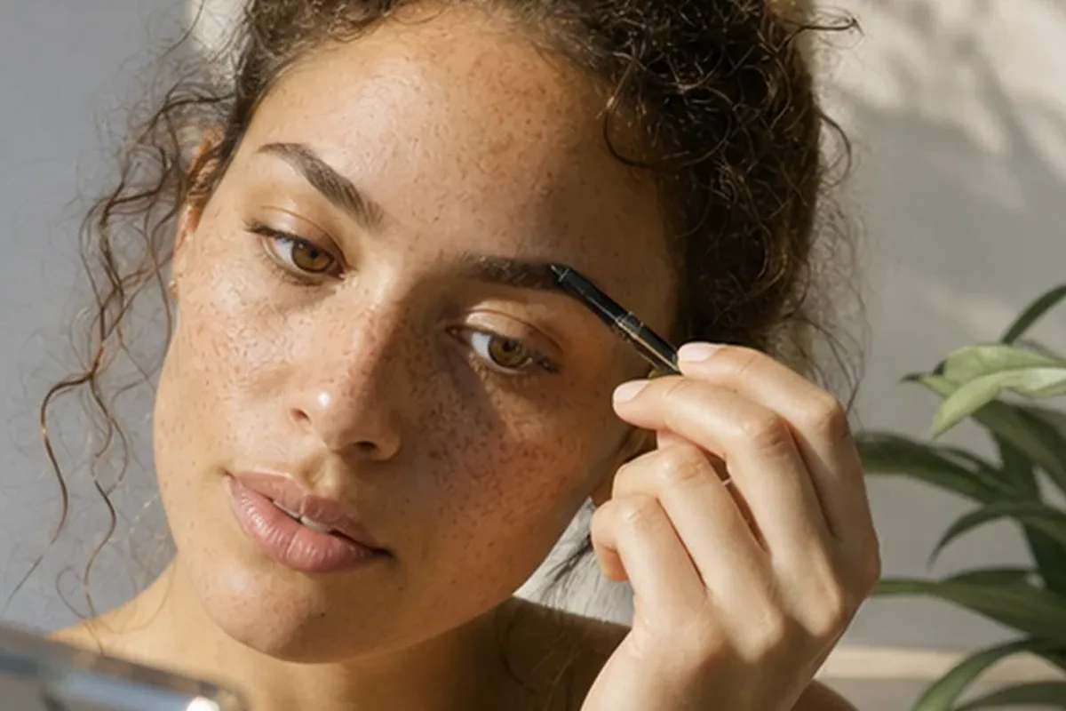 Emotionaler und authentischer Anwendungsmoment rund um Highlighter für langen Halt