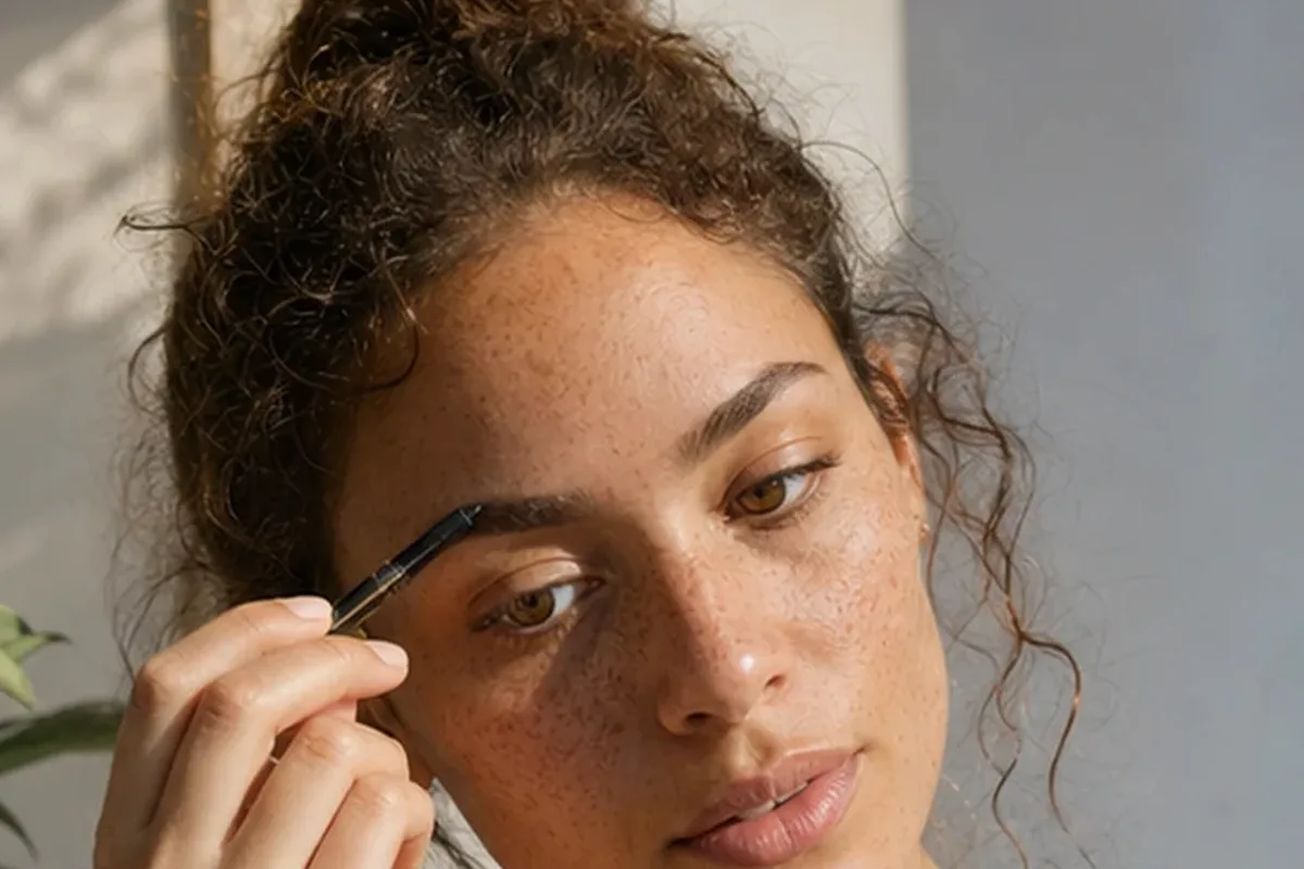 Authentischer Wohlfühlmoment passend zum Beauty-Thema Skin Tint für reife Haut