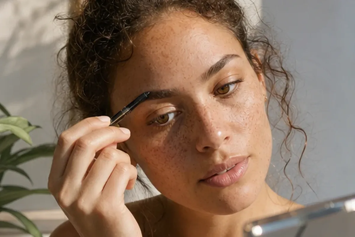 Authentische Beauty-Routine passend zum Thema Setting Spray für langen Halt