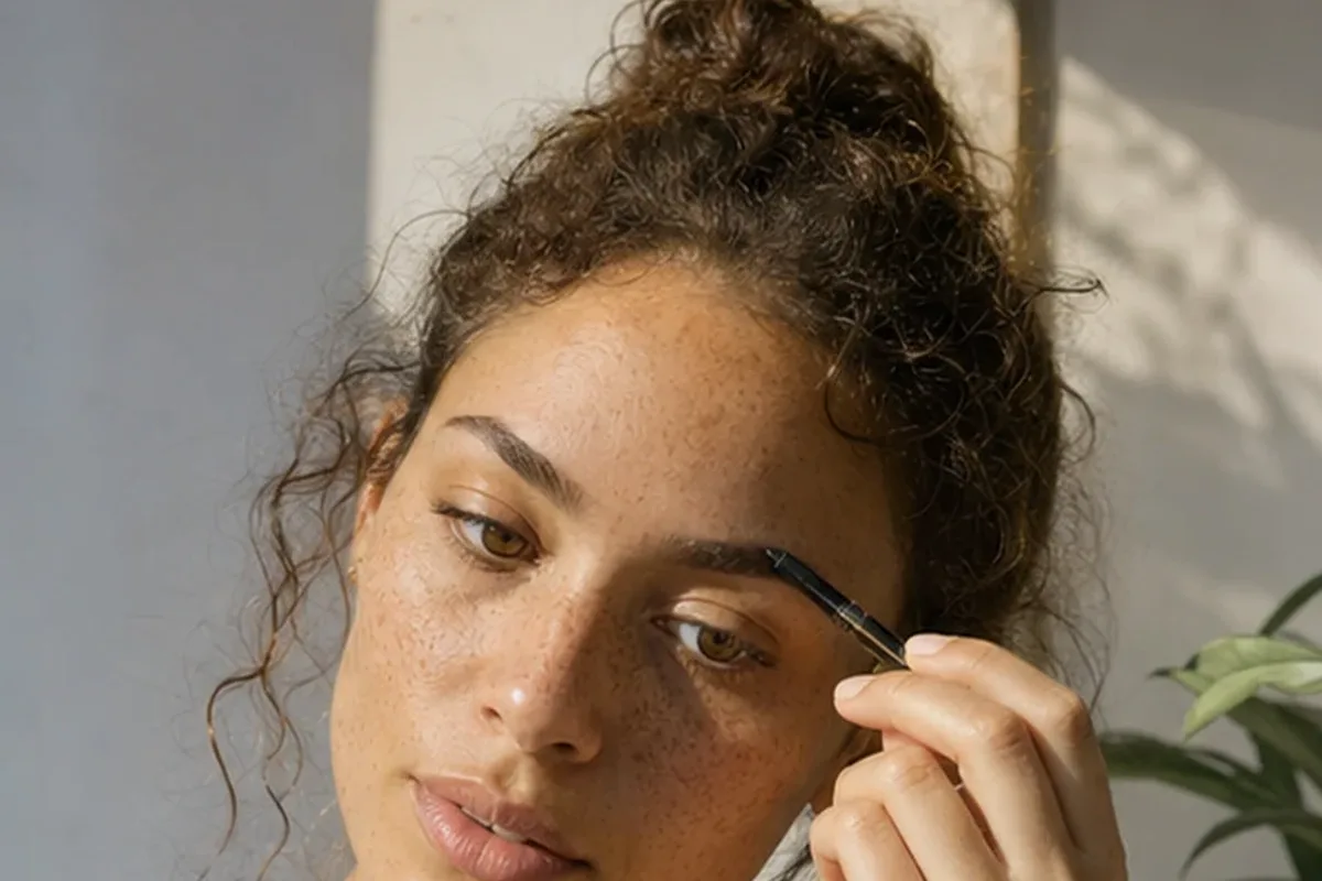 Emotionaler und authentischer Anwendungsmoment rund um Skin Tint für langen Halt