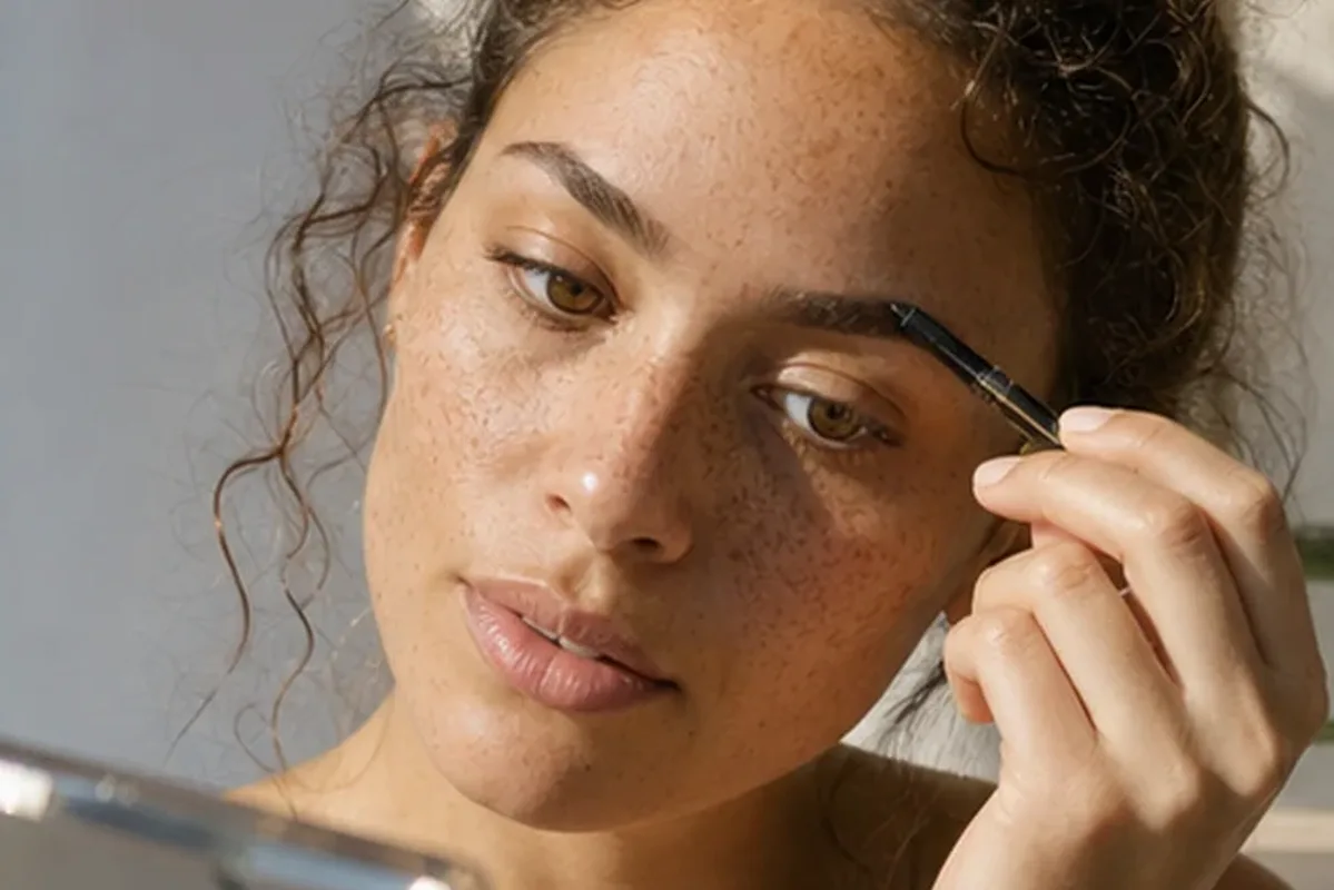 Authentische Beauty-Routine passend zum Thema Puder für einen natürlichen Look