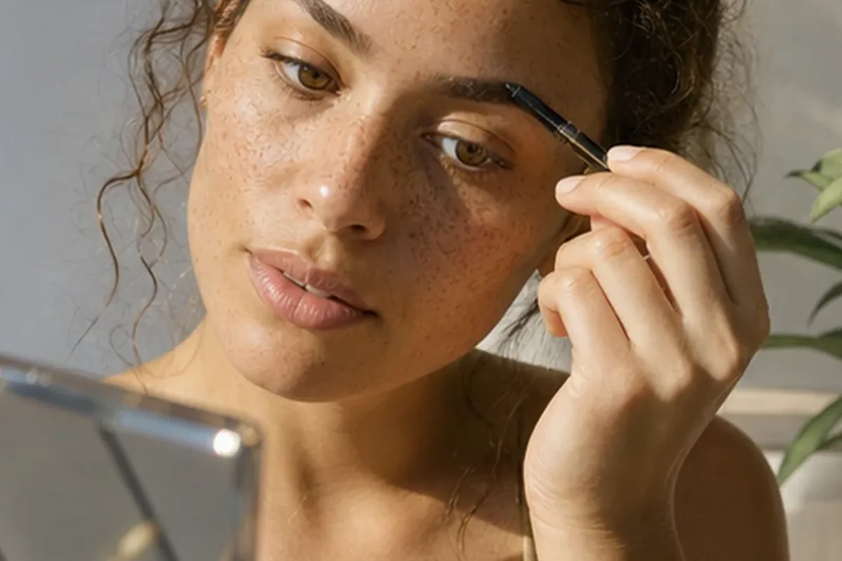 Authentischer Wohlfühlmoment passend zum Beauty-Thema Rouge bei Rötungen