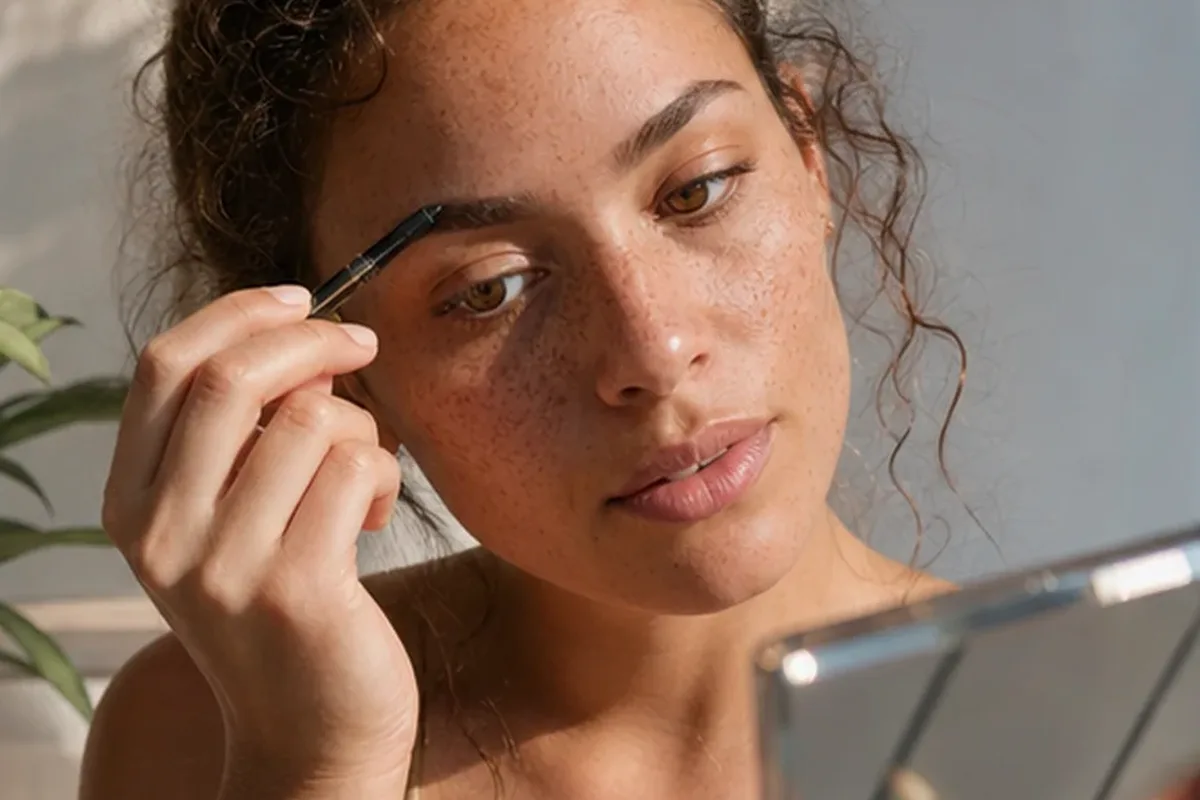 Authentische Beauty-Routine passend zum Thema Lidschatten für langen Halt