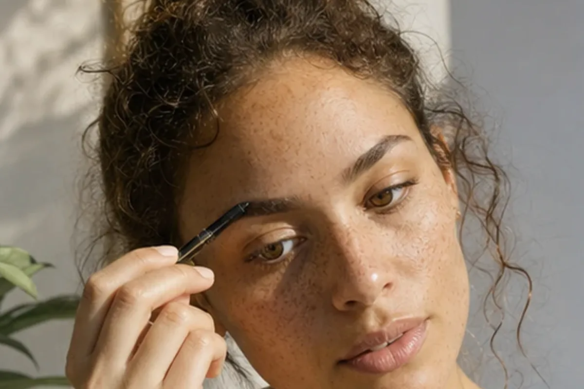 Authentischer Wohlfühlmoment passend zum Beauty-Thema Lippenstift für empfindliche Haut