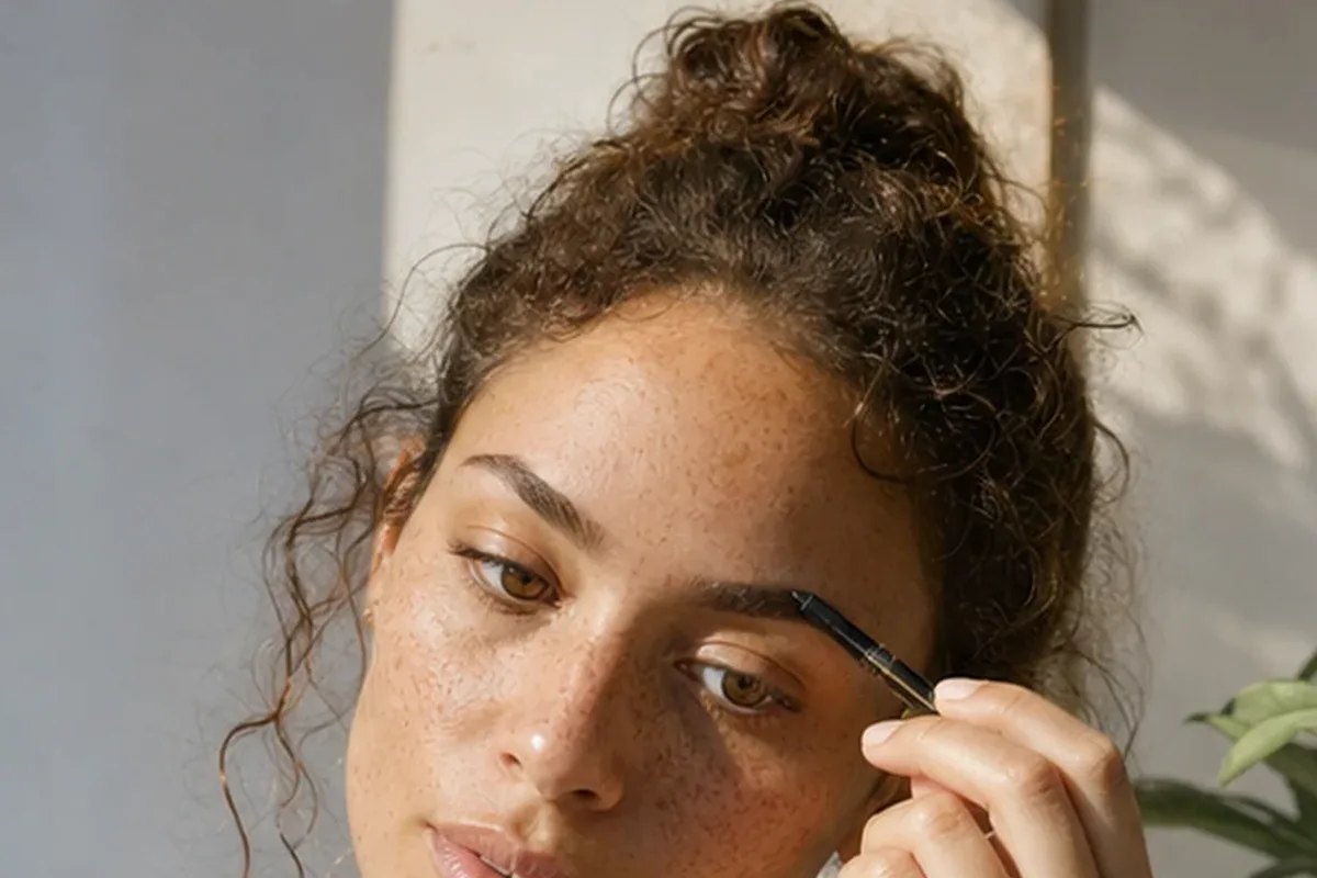 Emotionaler und authentischer Anwendungsmoment rund um Mascara für einen natürlichen Look