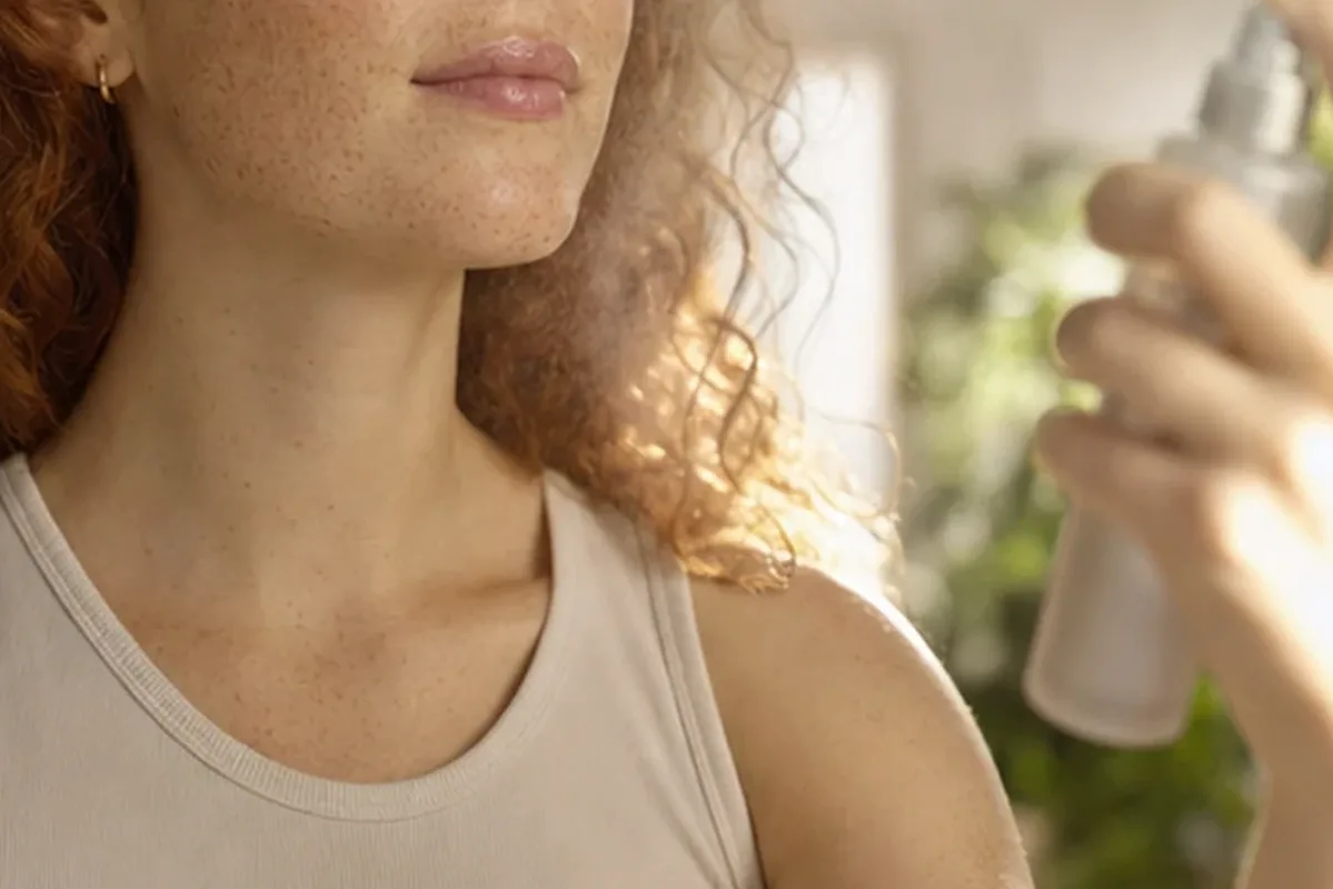 Authentische Beauty-Routine passend zum Thema Peptide