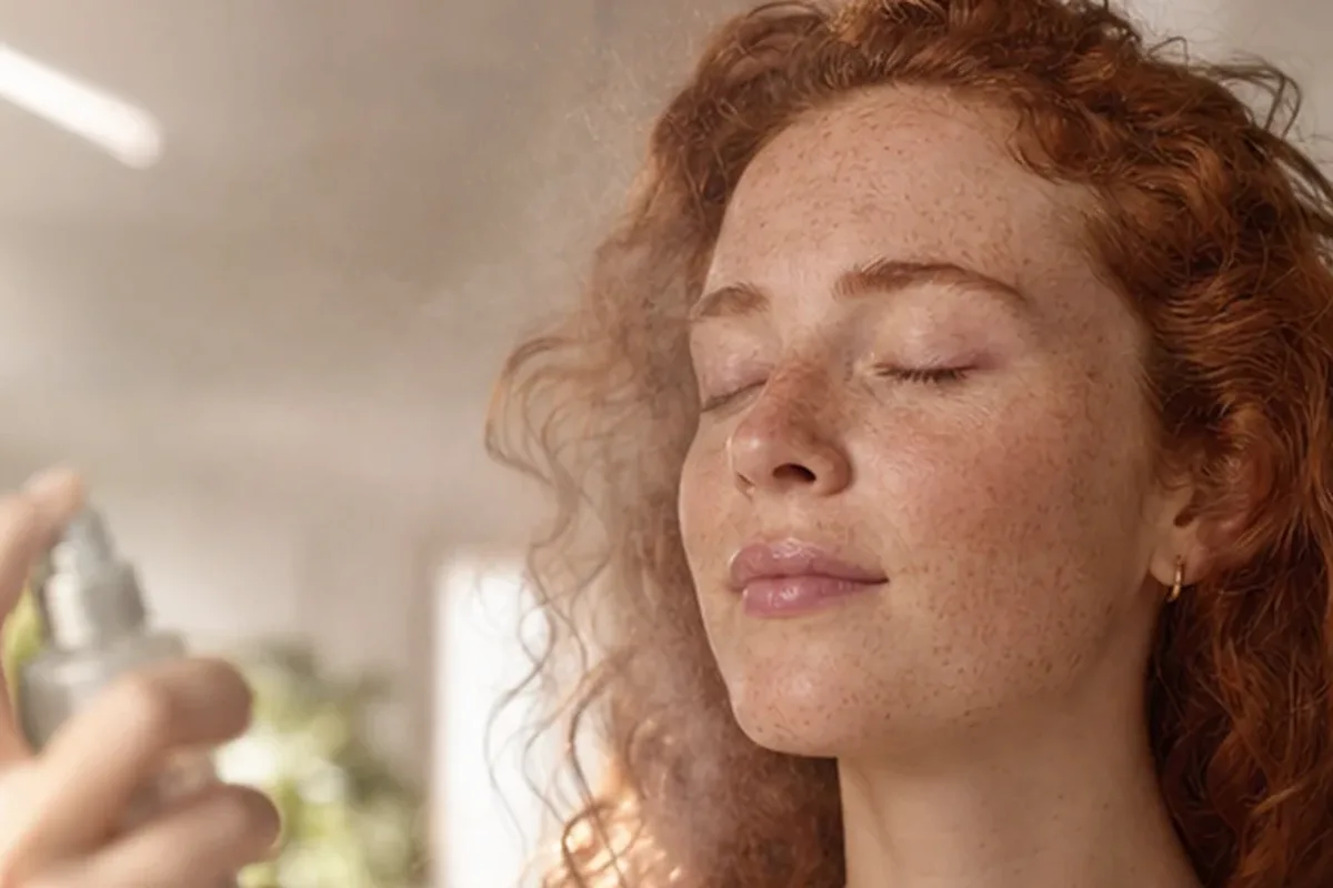 Authentische Beauty-Routine passend zum Thema Gesichtscreme für unreine Haut