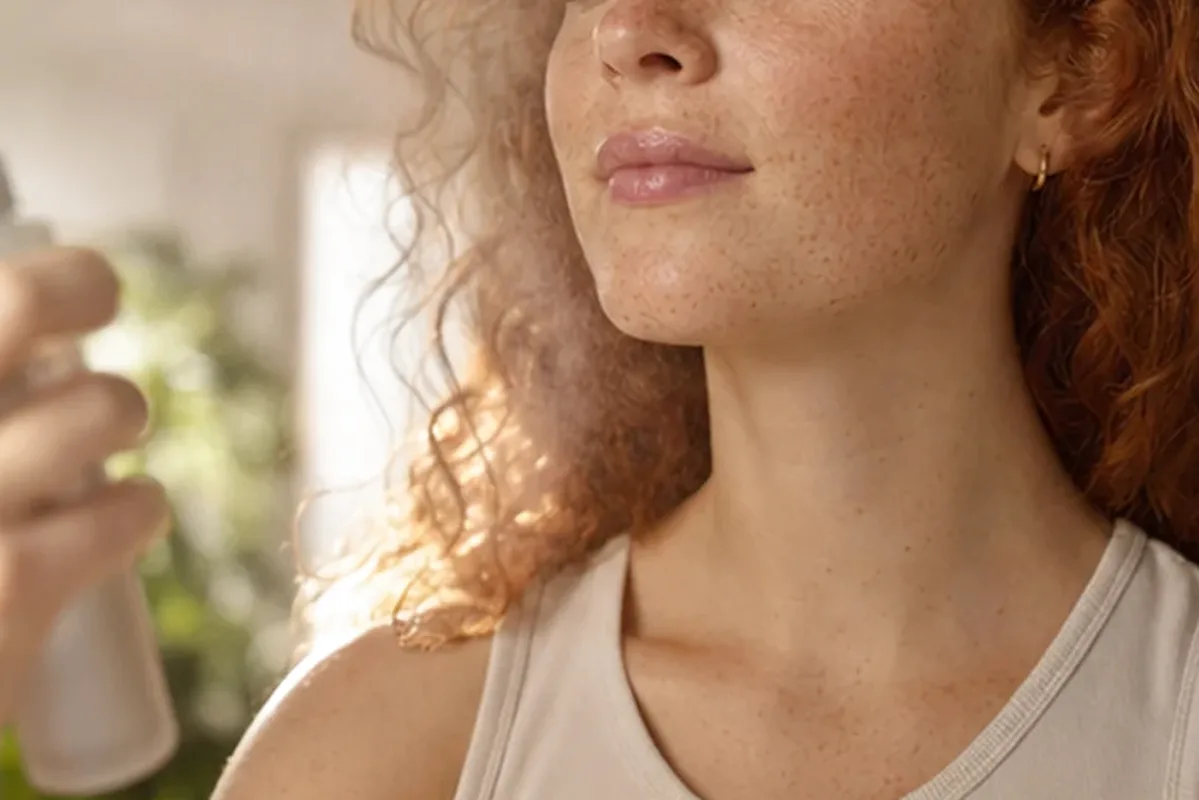Emotionaler und authentischer Anwendungsmoment rund um Vitamin-C-Serum bei Pigmentflecken