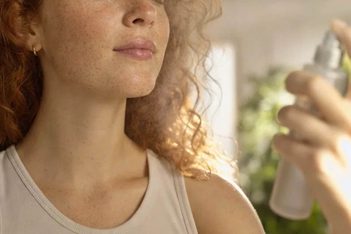 Authentische Beauty-Routine passend zum Thema Sonnenschutz für unreine Haut