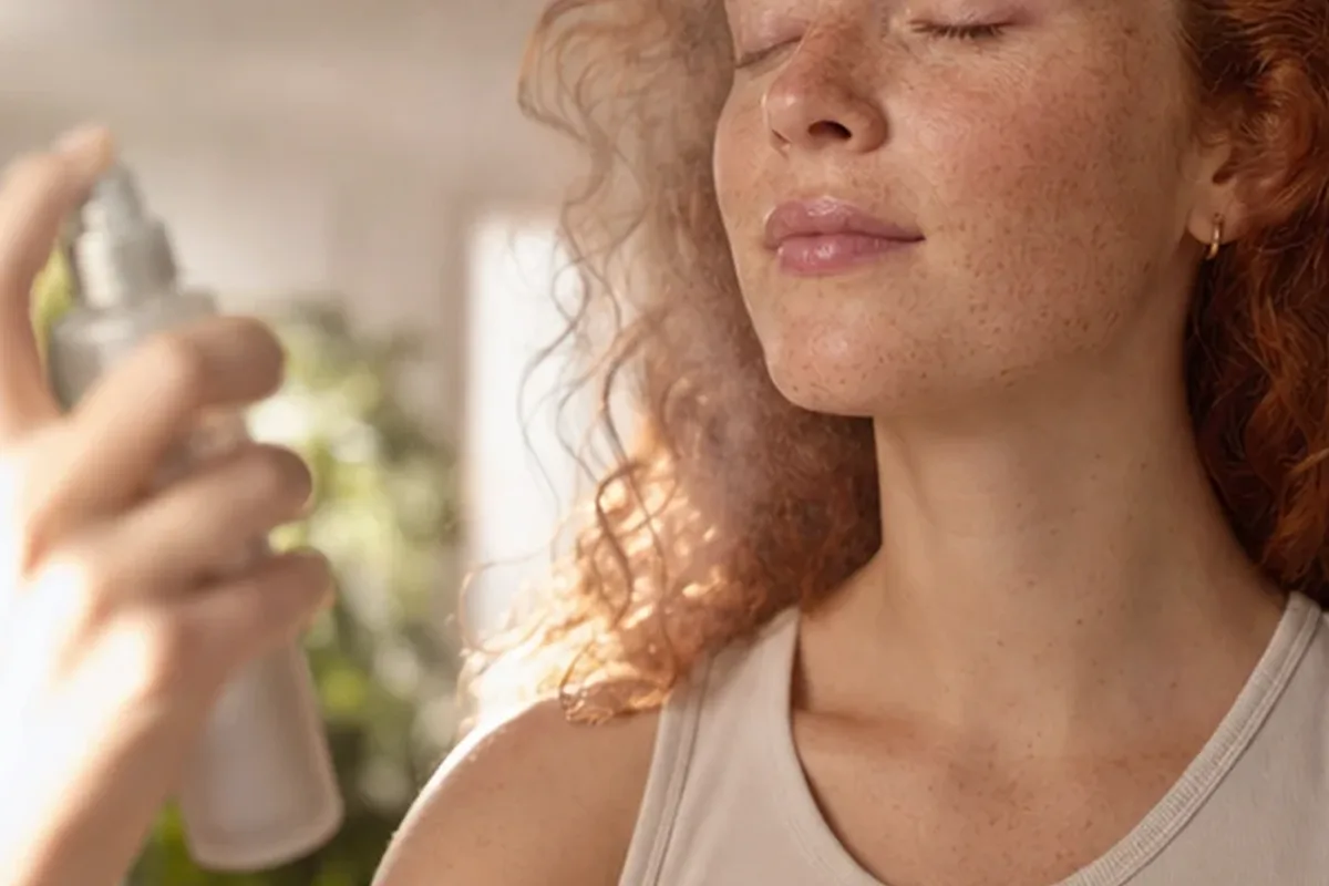 Authentische Beauty-Routine passend zum Thema Gesichtswasser für empfindliche Haut