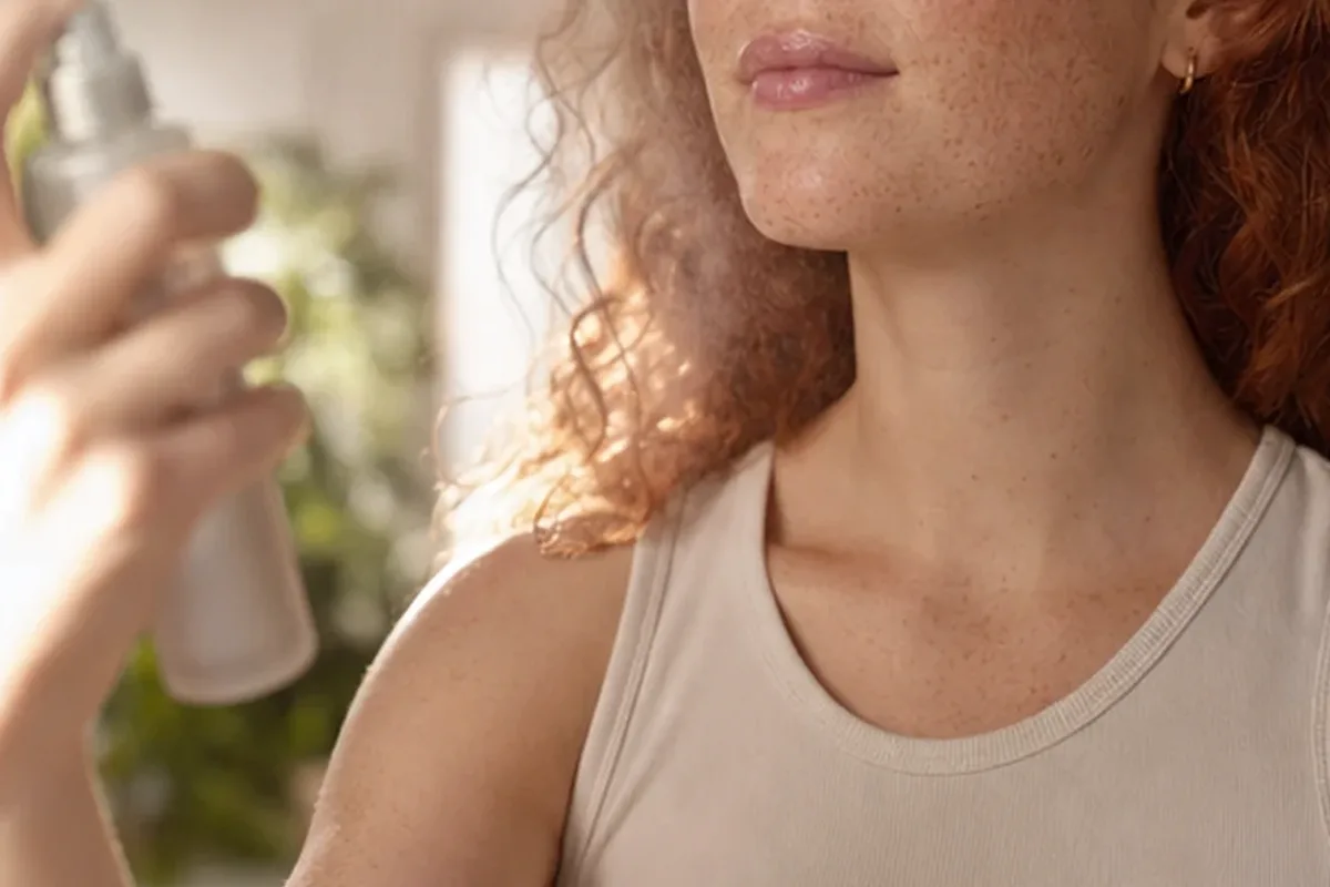 Hochwertige Beauty-Inszenierung zu Auswahlkriterien für Feuchtigkeitsserum für trockene Haut