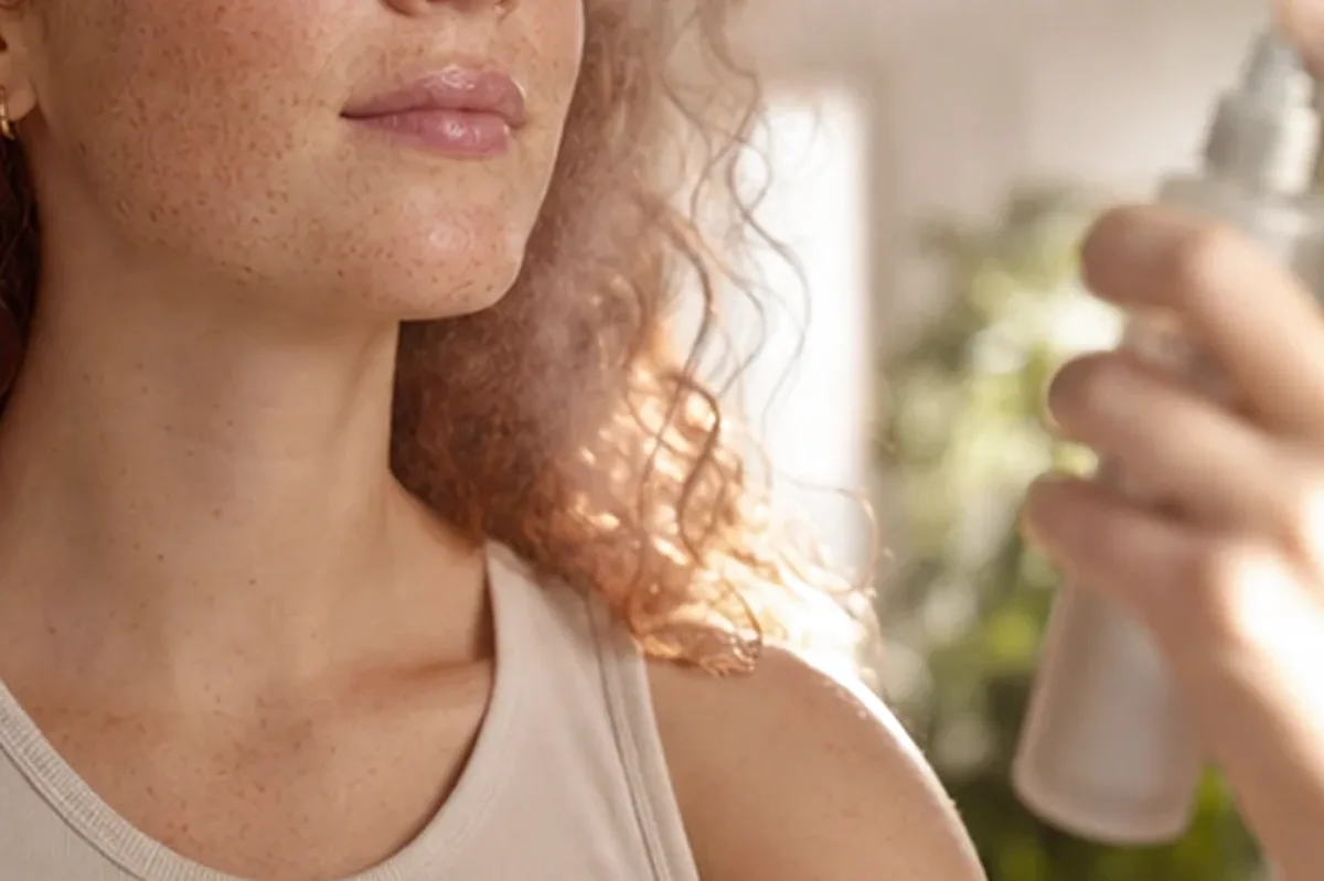 Redaktioneller Beauty-Moment zur Ausgangslage bei Gesichtswasser für trockene Haut