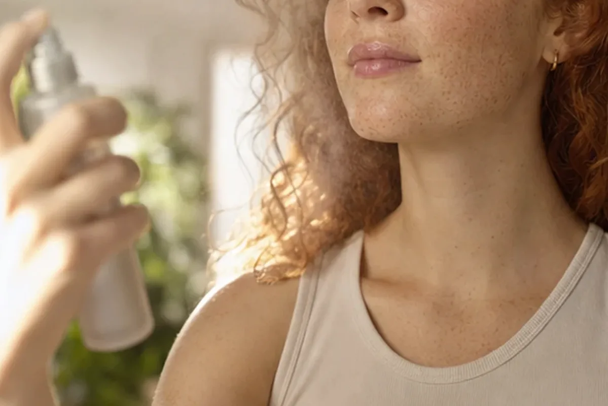 Authentische Beauty-Routine passend zum Thema Peptide