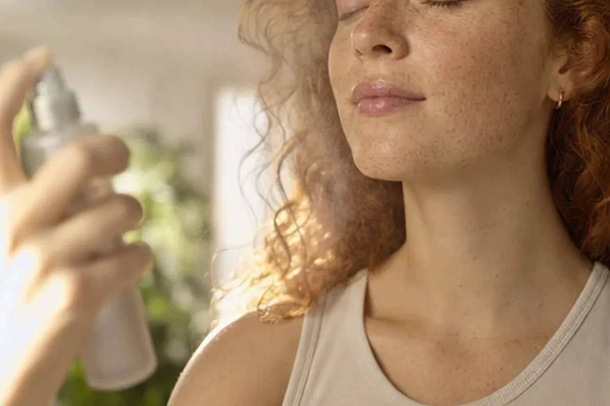 Redaktioneller Beauty-Moment zur Ausgangslage bei Augenpflege bei Rötungen