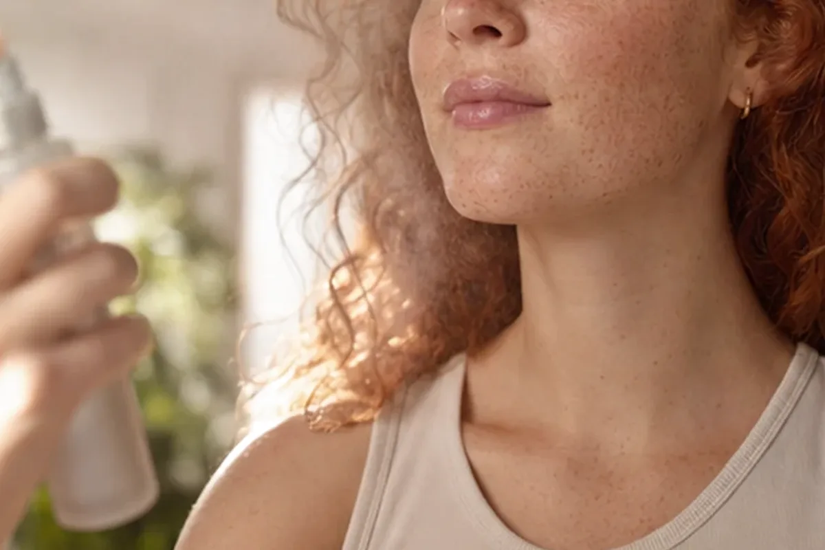 Redaktioneller Beauty-Moment zur Ausgangslage bei Gesichtsreinigung bei Pigmentflecken